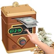 Refasy Piggy Bank Toy,Kids Toys Touchscreen ATM Savings Bank Password Piggy Bank for Boys Girls Kids