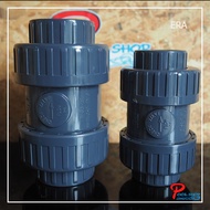 ERA เช็ควาล์วสำหรับสระว่ายน้ำ ขนาด 1.5 นิ้ว และ 2 นิ้ว  ( Double Spring Check  Valve ERA ) วาล์วป้องกันน้ำไหลย้อนท่อ