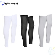 REFINEMENT 1 Pairs Long Leg Sleeve UV Protection Hot Basketball Football leg sleeve