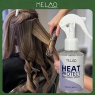 MELAO 100ml Heat Protection Hair Spray, Anti-Frizz Heat Protection, Detangling & Glossing Heat Prote