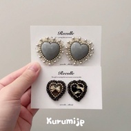 日本大人氣🇯🇵recolle心型耳環耳夾 earrings pierce