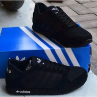 Sepatu Sekolah Sneakers Adidas Original Anak Laki SD SMA Warna Hitam