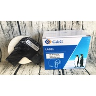 Kaohsiung-Jia An Information DK-22210/DK22210 Sub-Factory Continuous Label Tape (29mm x 30.48m Black