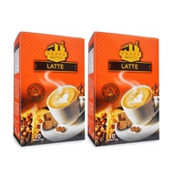 2 boxes Cuppa Roaster Latte Express Coffee Energy Booster Creamy Taste Convenient Packaging Enjoy On
