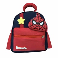 Cute Kindergarten Beg Sekolah Untuk Girls & Boys/ 35cm Taska Kanak Lelaki Perempuan Kindergarten Bac