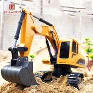 [UsusexaMY] RC Remote Control Excavator Tractor Toys Vehicle Model Gift 270 Rotation