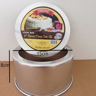 6 inch Aluminium Alloy Loose Base Cake Moulds/ Round Cake Mould Pan/ Removable bottom cake mould/ Li