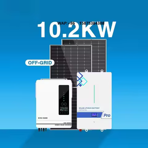 1kw 2kw 3kw 4kw 10kw 15kw 20kw off Grid Solar Power Panel System for Home