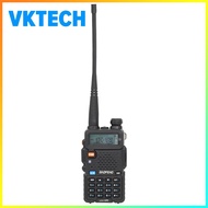 Vktech เครื่องจับที่รับส่งวิทยุ UV-5R UHF/UHF 136-174MHz และ400-520MHz 5W Dual Band สองทางวิทยุมือถื