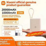 Xiaomi 3C Certified PowerBank 10000mAh/20000mah 33W Includes protective case Pocket edition Fast Cha