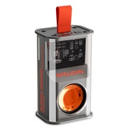 K08 Armour Transparent Bluetooth Speaker Portable Subwoofer TWS Mode