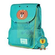 Official Line Friends Brown Sally Series Tas Ransel Anak Medium