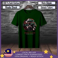 🔥Premium Cotton🔥 D3mon Sl@yer Viral lelaki 100% Cotton Men T shirt Baju Tshirt Lelaki Baju Wanita