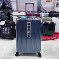 Cougar 美洲豹 9007系列行李箱ABS+PC、鋁合金拉桿、TSA海關鎖、專利萬向減震輪 (25吋中箱）藍色網格紋