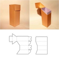數位 Alcohol box template, alcohol packaging, beverage box, beverage packaging, PDF