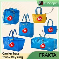 IKEA FRAKTA Carrier Bag Shopping  Bag Blue Bag Beg Biru