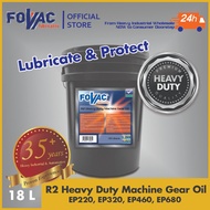 FOVAC R2 Heavy Duty Machine Gear Oil EP220 - 18Liters