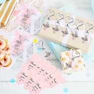 EPMN> 24 Sets Baby Shower Favors Including Cute Angel Keychains, Favor Boxes And Thank You Cards For