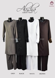 JUBAH SELUAR MUSLIMAH BERCUFF UNTUK HAJI DAN UMRAH