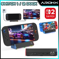 SG丨Portable Switch/Switch OLED TV Dock Station Switch Charging Base With LAN Port