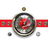AROSPEED FUEL REGULATOR OIL GAUGE / Fuel Regulator Meter (RED)