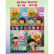 [PELANGI] IQ Star Starter / K1 IQ / K2 IQ EXERCISE BOOK - AGED 5-6 CHILDREN