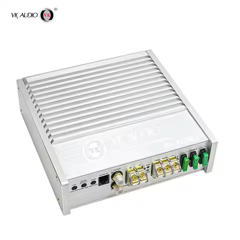Wholesale 1200W Class D 1 Digital Car Amplifier X1200.1 Super High Power Aluminium Monoblock Built-i