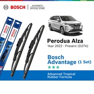Bosch Advantage U Hook Wiper Set for Perodua Alza D27A (24"/16")