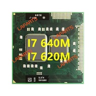 i7 640M SLBTN i7 620M SLBTQ SLBPD Dual-Core Quad-Thread CPU Processor Socket G1 / rPGA988A Newest Ne