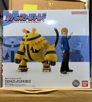 ［現貨］POKÉMON SCALE WORLD SINNOH REGION VOLKNER & ELECTIVIRE W/O GUM | [魂SHOP限定]  Pokemon Scale World 