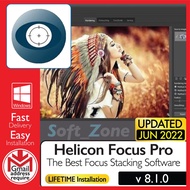Helicon Focus Pro 8.1.0 - The Best Focus Stacking Software [WINDOWS x64] - Digital Download
