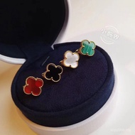 Four-Leaf Clover Earrings Earrings Exquisite Earrings Earrings Non-Fade All-Match Four-Leaf Clover E