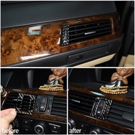 Real Carbon Fiber Air Vent Frame For BMW 5 Series E60/E61 Automobile Accessories