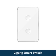 zemismart 2way/3way Smart SwitchTouch Neutral Light SwitchAlexa VoiceGlass Button Smart Switch Dual-