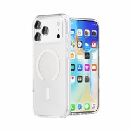 Clear Acrylic Magnetic magsafe Casing Cover for iPhone 17 / 16 / 15 / 14 / 13 / 16e / PRO / PRO MAX 