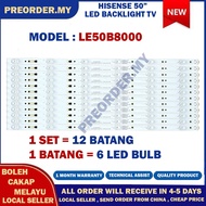 LE50B8000 HAIER 50" LED TV BACKLIGHT (LAMPU TV) HAIER 50 INCH LED TV BACKLIGHT 50B8000
