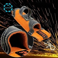 Welding Electrode Holder Welding Rod Storage Tube Cowhide Electrode Holder Welding Rod Pouch Welding