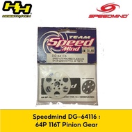 Hobby Haven Speedmind DG-64116 : 64P 116 Teeth Pinion Gear 64p spur 64p pinion