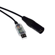 「LUNA electronic accessories」 FTDI FT232RL USB XLR 3PIN แปลงอะแดปเตอร์ชาย RS485 SERIAL สำหรับ MARANI