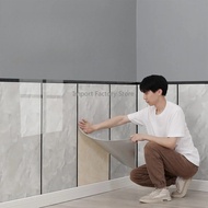 Marble Imitation Tile Wall Stickers Wainscoting Wall Surround Waterproof Aluminium Composite PanelSelf-adhesiveWallPanelStickers
