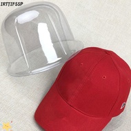 IRTJIFSSP Baseball Hat Display Rack, PVC Inner Support Bucket Hat Storage ,  Transparent Cover Briml