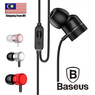 Baseus H04 Wired Earphone 3.5mm In-ear CNC Stereo Bass Handsfree with Mic Callsaseus H04 Wired Earph