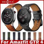 For Amazfit GTR 4 Strap Leather Strap smartwatch band Replacement Watchband For Amazfit GTR4 band Sm