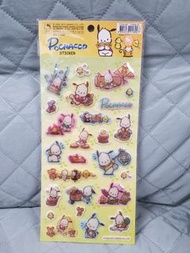 Sanrio Pochacco PC狗 2011年 浮面貼紙 全新