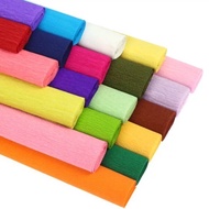 🌷🌷Ready Stock Crepe Paper for Flower/Art 50cmX250cm🌷🌷