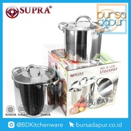 🔥 BEST SELLER SUPRA STAINLESS STEEL STOCKPOT SET 2 PCS ( 8 QT / 12 QT )