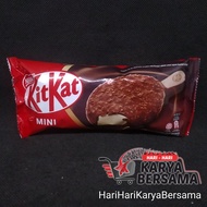 MAKANAN BEKU ES KRIM NESTLE KITKAT MINI ICE CREAM WITH CHOCOLATE FLAVOURED COATING & WAFER 45ML