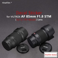 Viltrox AF85F1.8 Z / RF Mount Lens Premium Decal Skin 851.8 Wrap Film para sa Viltrox AF 85mm F1.8 S