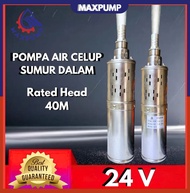 MAXPUMP Pompa Submersible Water Pump Screw Water Pump DC 12V Pompa Dalam Sumur Bor 3Inch 4Inch Celup
