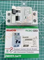 ป้องกันไฟช็อต ไฟเกิน ไฟดูด Residual Current Circuit Breaker With Overcurrent Protection (RCBO) 10 KA